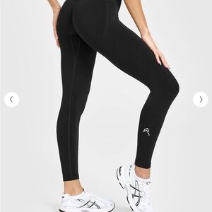 Oner Active Jet Black Women's Leggings